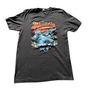 Aladdin Genie Epic Graphic T-shirt Medium/Large Retro Disney print